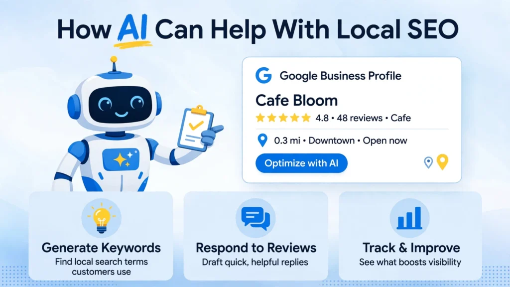 How AI can help with local SEO
