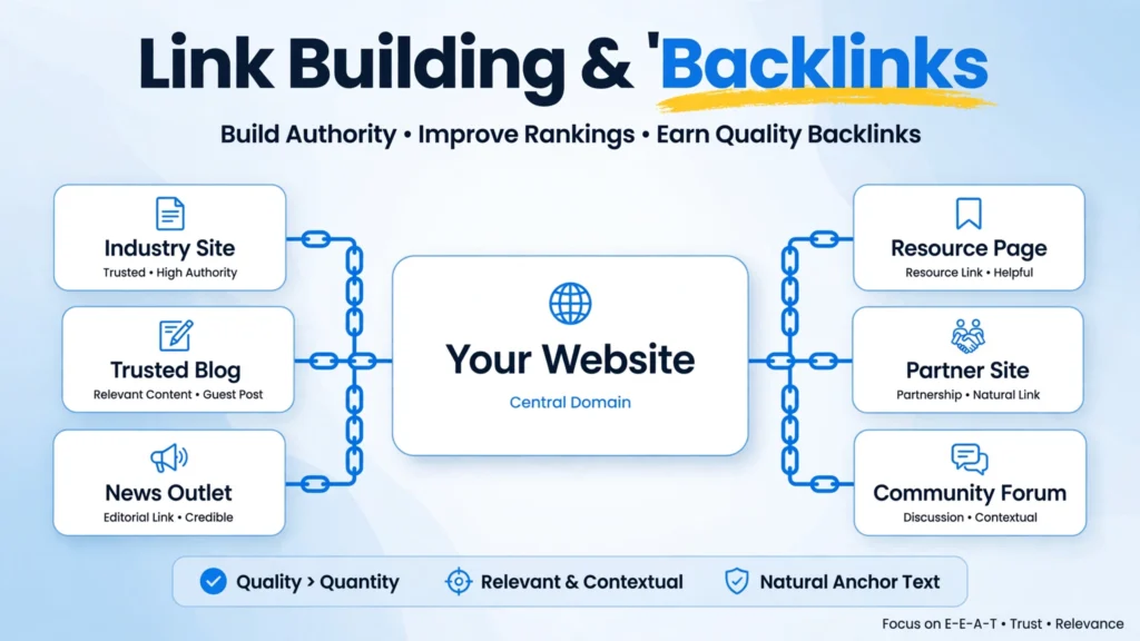 What is link building and how to get backlinks