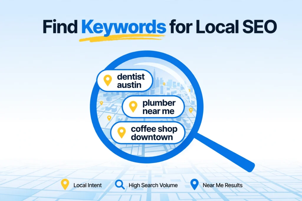 How to find keywords for local SEO
